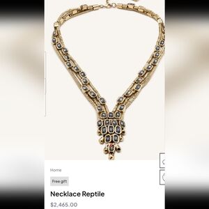 UNO de 50 Gold and Silver Statement Necklace